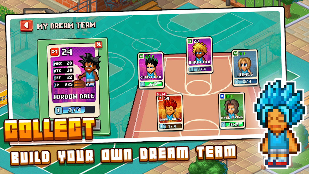 Pixel Basketball: Multiplayer - screenshot 1