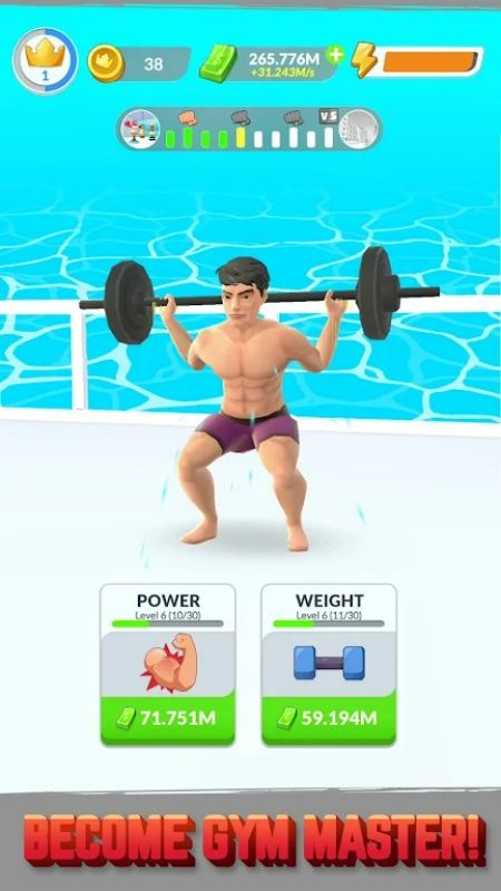 Idle Gym Life APK - screenshot 1
