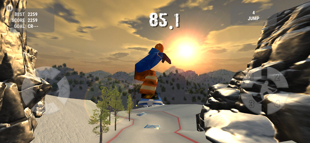 Crazy Snowboard Pro - screenshot 2