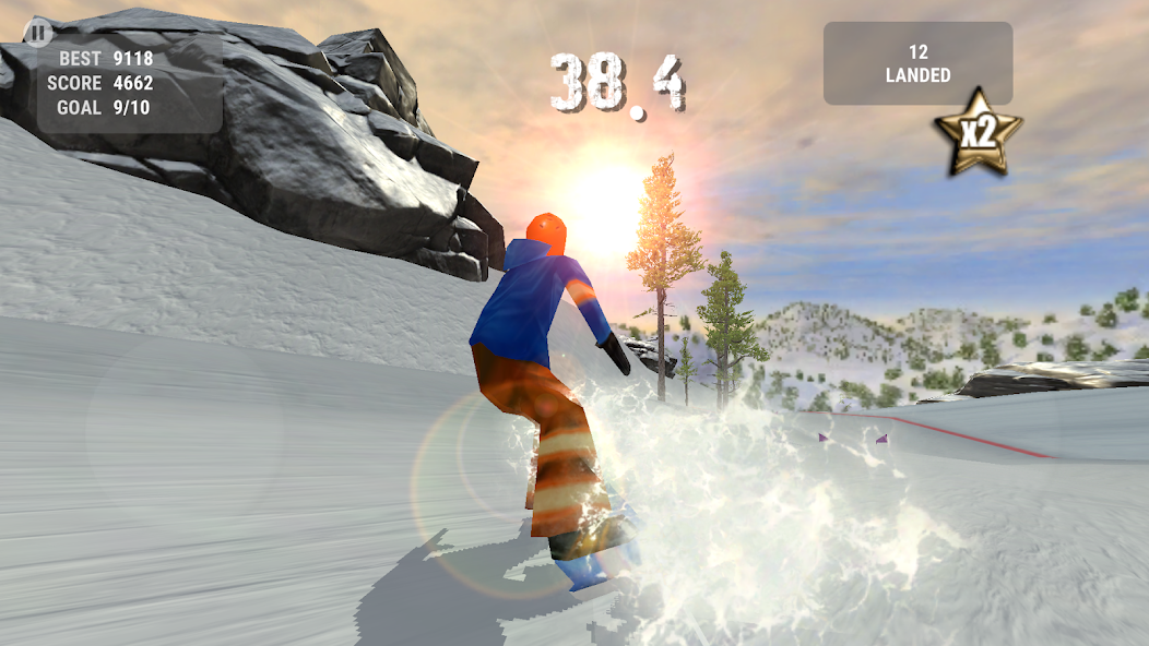 Crazy Snowboard Pro - screenshot 3