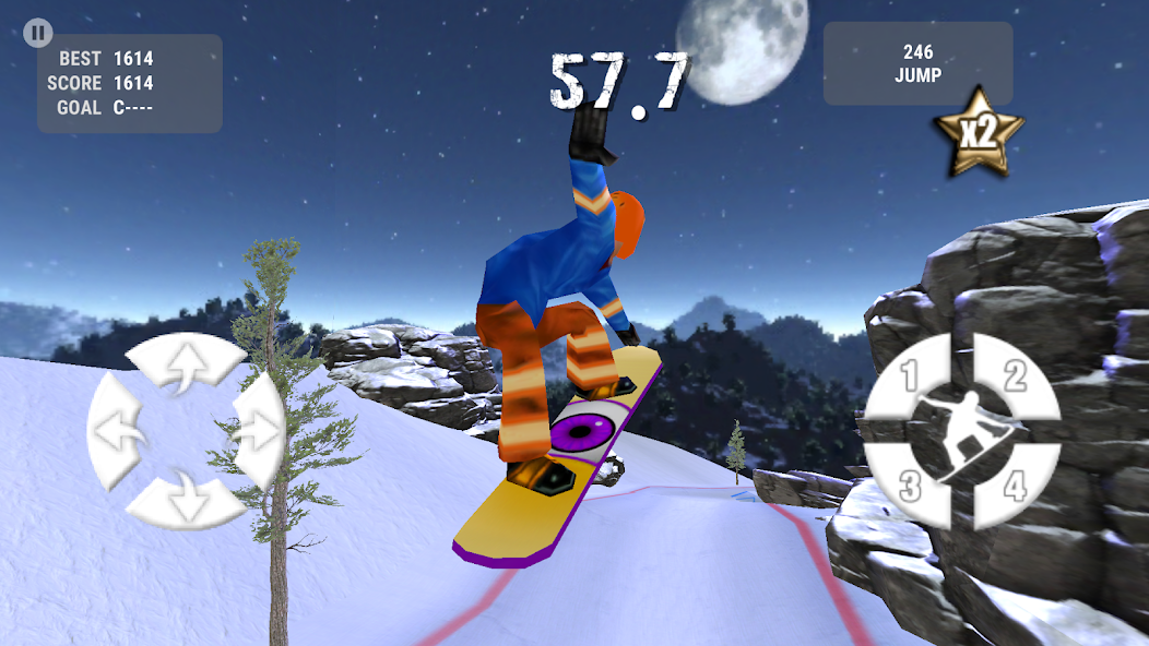 Crazy Snowboard Pro - screenshot 4