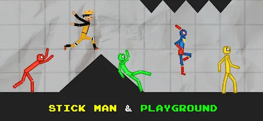 Stickman Playground APK 1.2.6 [Full Game] for Android - screenshot 1