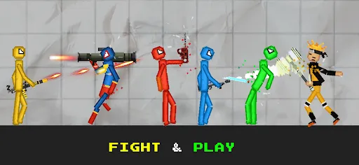 Stickman Playground APK 1.2.6 [Full Game] for Android - screenshot 2