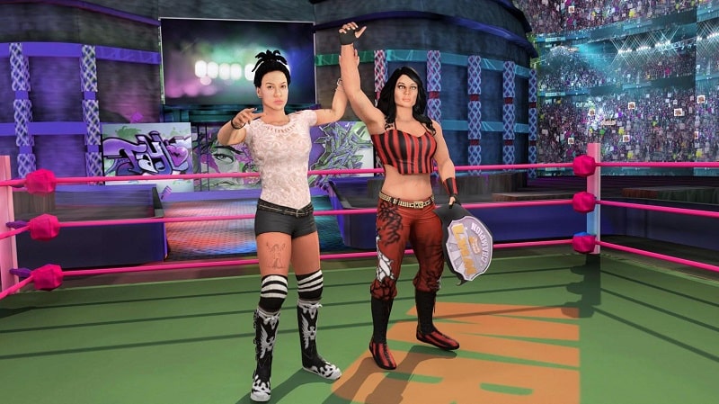 Bad Girls Wrestling Fighter APK MOD APK icon