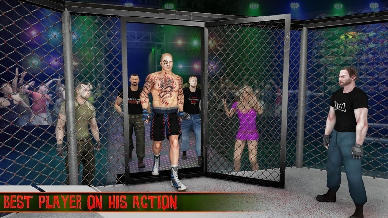 Martial Art Cage Battle King APK MOD APK icon