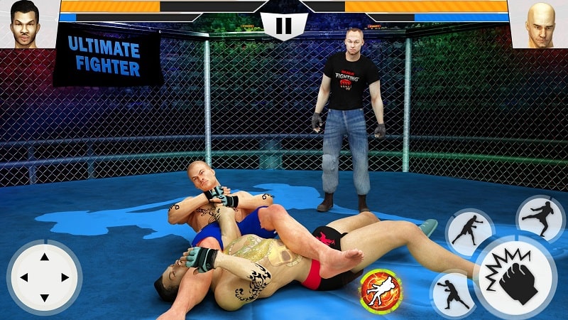 Martial Art Cage Battle King APK - screenshot 1