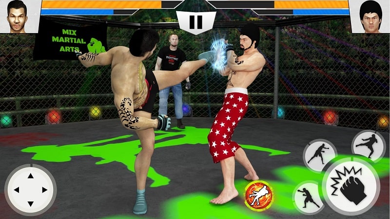 Martial Art Cage Battle King APK - screenshot 2