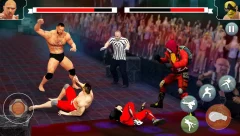Wrestling Rumble Superstar: Extreme Fighting Games - screenshot 1