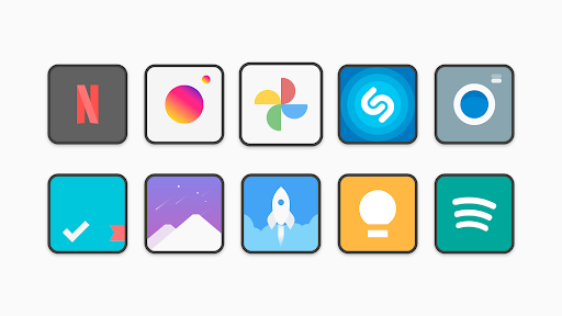 Flat Square Icon Pack - screenshot 3
