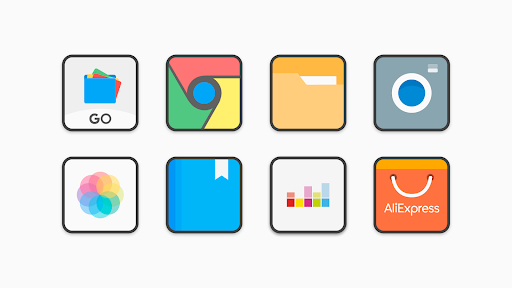 Flat Square Icon Pack - screenshot 5