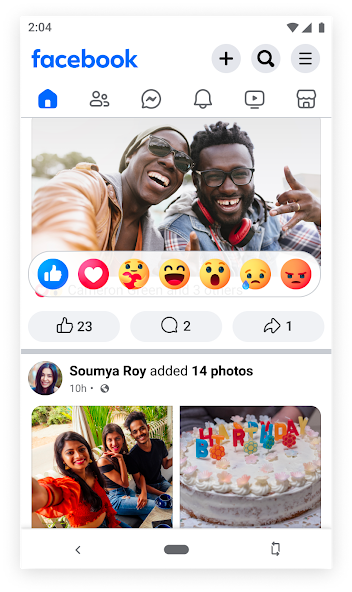 Facebook Lite - screenshot 2