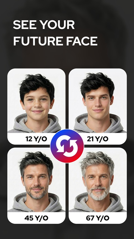 Future Self Face Aging Changer - screenshot 2