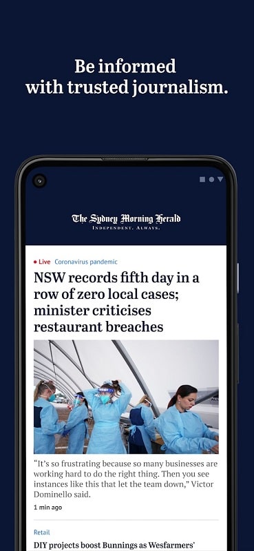 The Sydney Morning Herald APK - screenshot 1