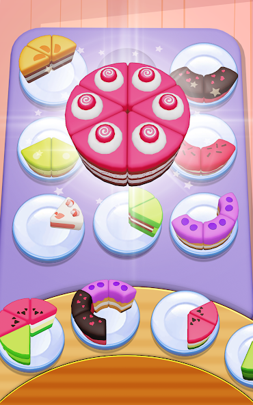 Cake Sort - Color Puzzle Game - screenshot 11