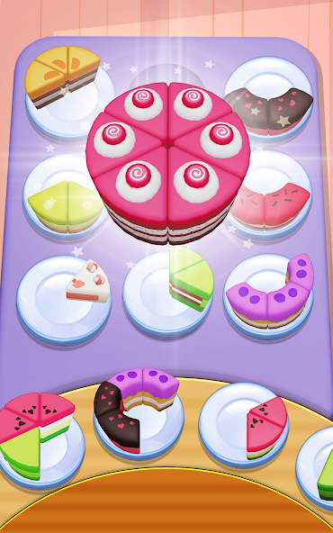 Cake Sort - Color Puzzle Game - screenshot 19