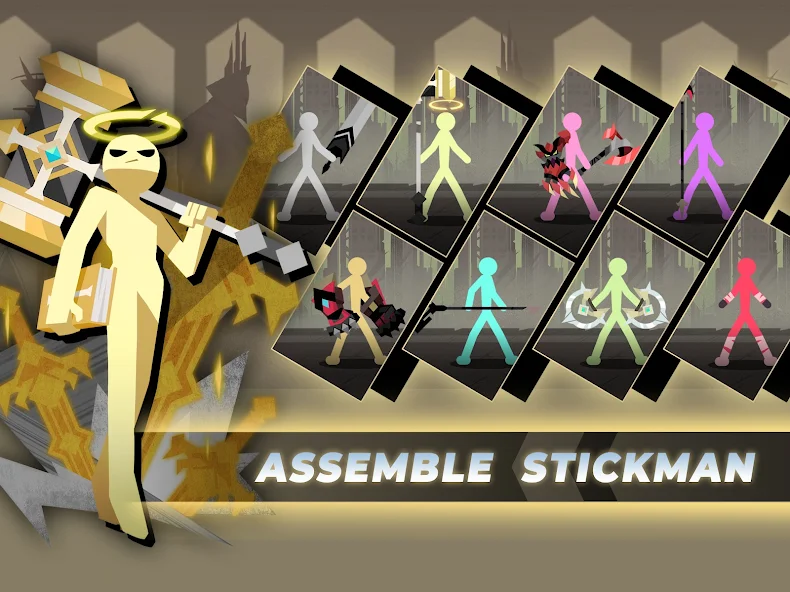 Epic Stickman: Idle RPG War - screenshot 2