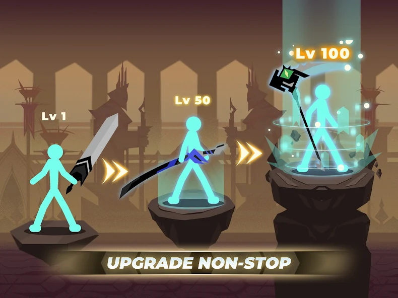 Epic Stickman: Idle RPG War - screenshot 6
