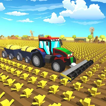 Farming .io - 3D Harvester Game USA MOD APK icon