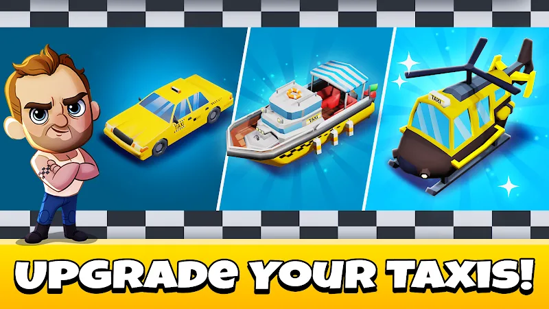 Idle Taxi Tycoon MOD APK v1.23.0 (Unlimited Money) - screenshot 2