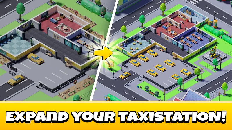 Idle Taxi Tycoon MOD APK v1.23.0 (Unlimited Money) - screenshot 5