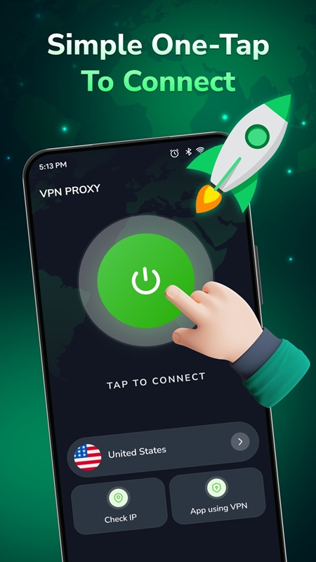 Amobear VPN APK - screenshot 1