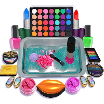 DIY Makeup Slime Maker! Super Slime Simulations MOD APK icon