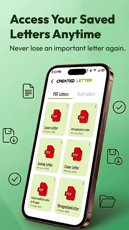 AI Letter Writing Templates APK - screenshot 5