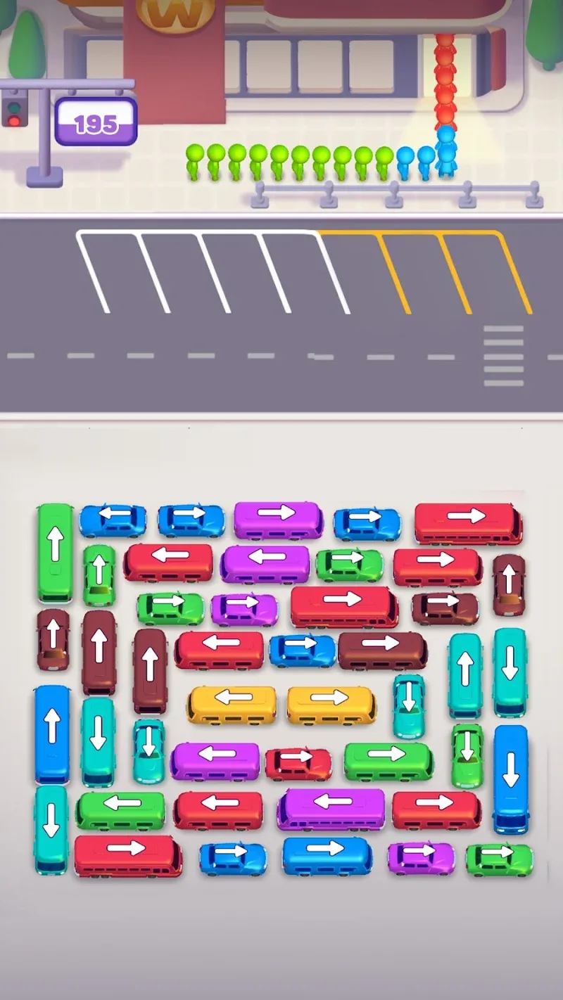 Bus Away Traffic Jam - screenshot 1