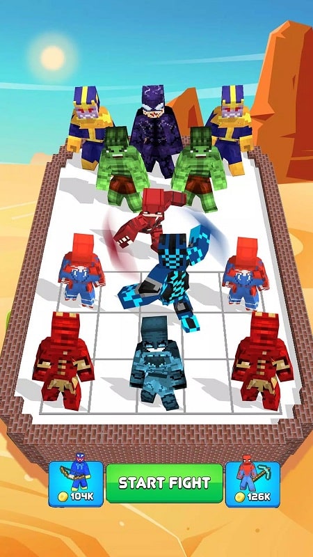 Hero Craft Merge Master APK - screenshot 1