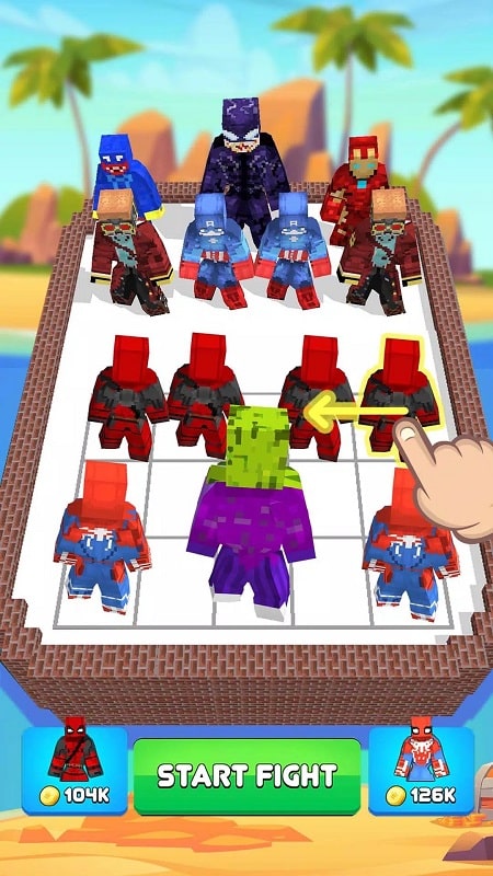 Hero Craft Merge Master APK - screenshot 3
