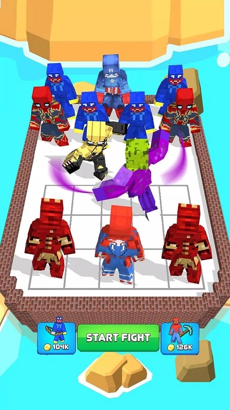 Hero Craft Merge Master APK - screenshot 5