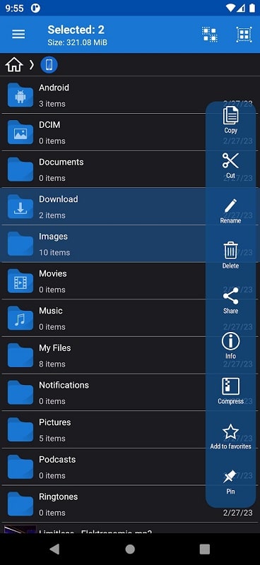 Fennec File Manager APK - screenshot 3