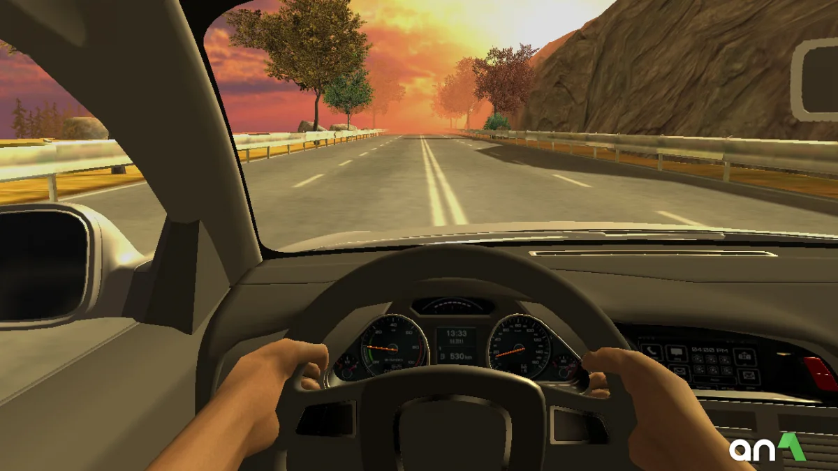 Racing in Car 2 - screenshot 1