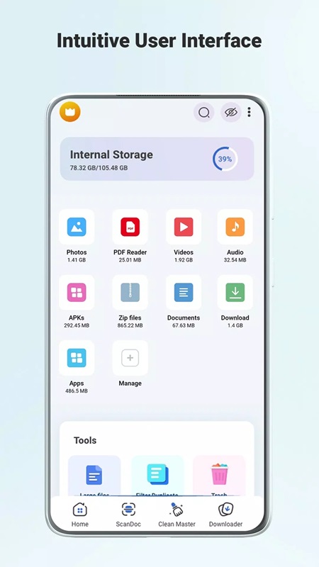 ZX File manager APK - screenshot 2
