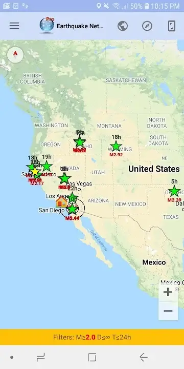 Earthquake Network PRO - screenshot 3