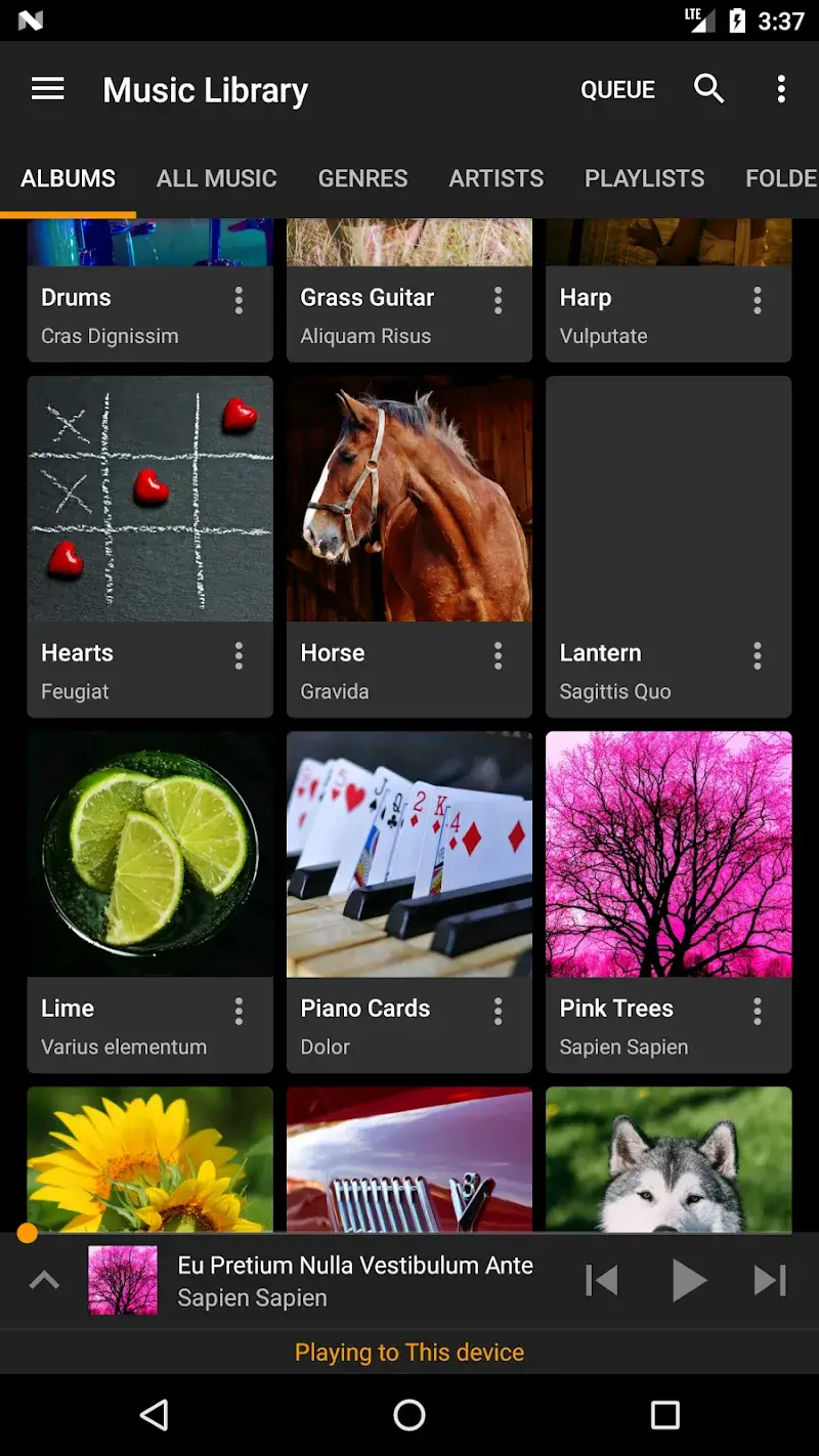 Hi-Fi Cast - Music Player - screenshot 1