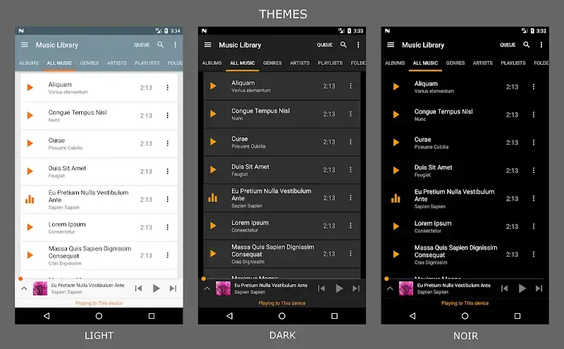 Hi-Fi Cast - Music Player - screenshot 4