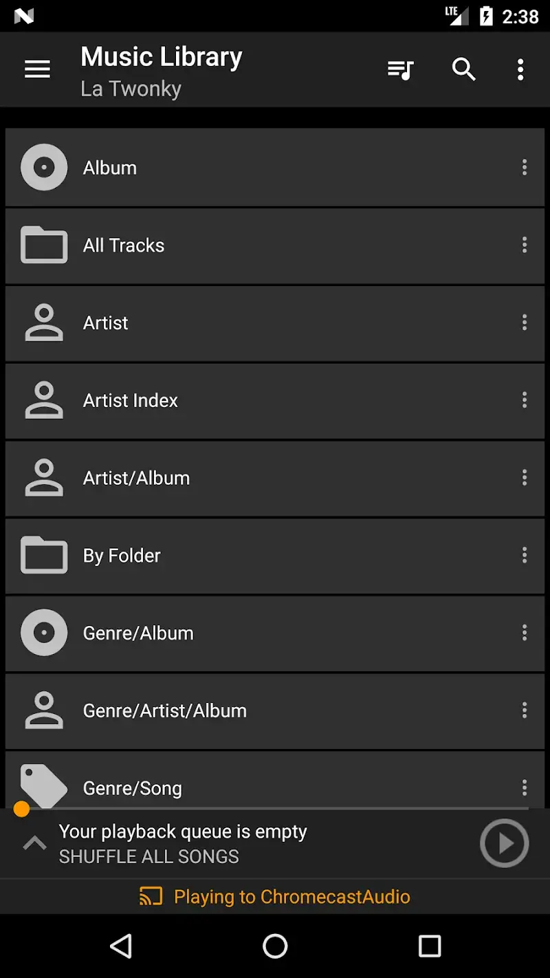 Hi-Fi Cast - Music Player - screenshot 6