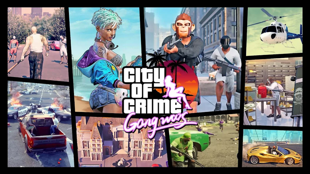 City of Crime Gang Wars - screenshot 1