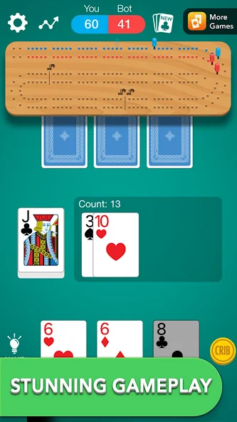 Cribbage * - screenshot 2