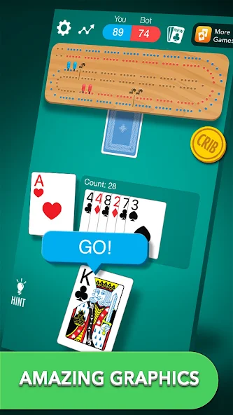 Cribbage * - screenshot 4