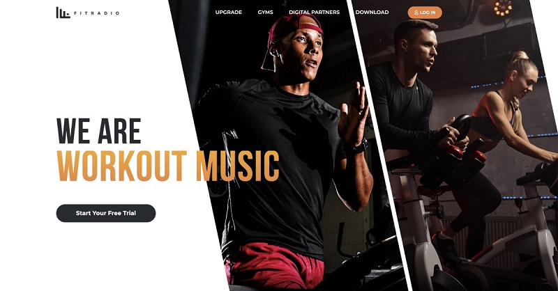 Fit Radio Workout Music &amp; Coach APK - app icon
