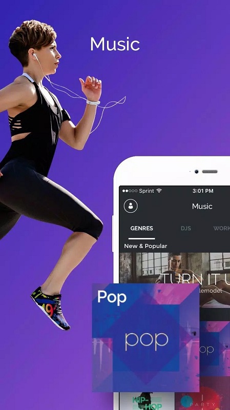 Fit Radio Workout Music & Coach APK - screenshot 4