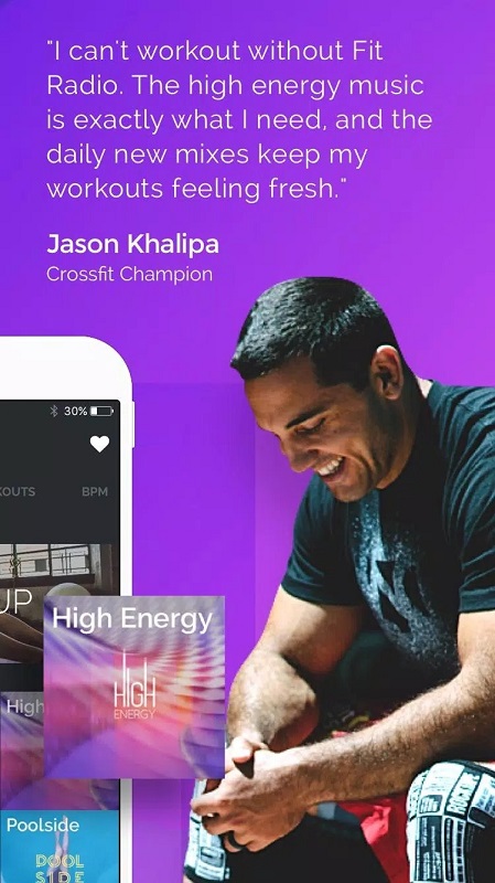 Fit Radio Workout Music & Coach APK - screenshot 5