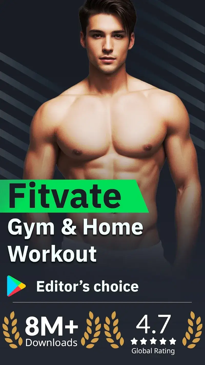 Fitvate - Gym & Home Workout - screenshot 1