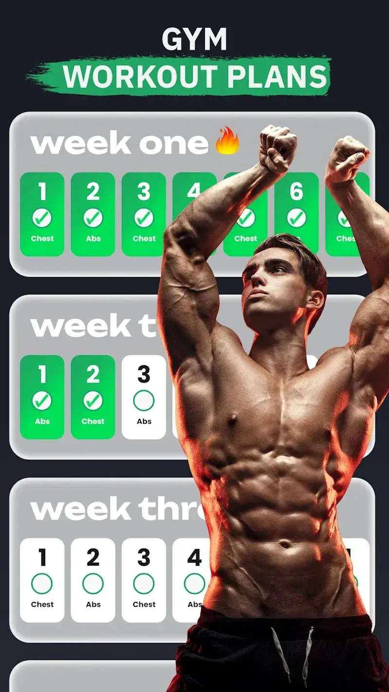 Fitvate - Gym & Home Workout - screenshot 2