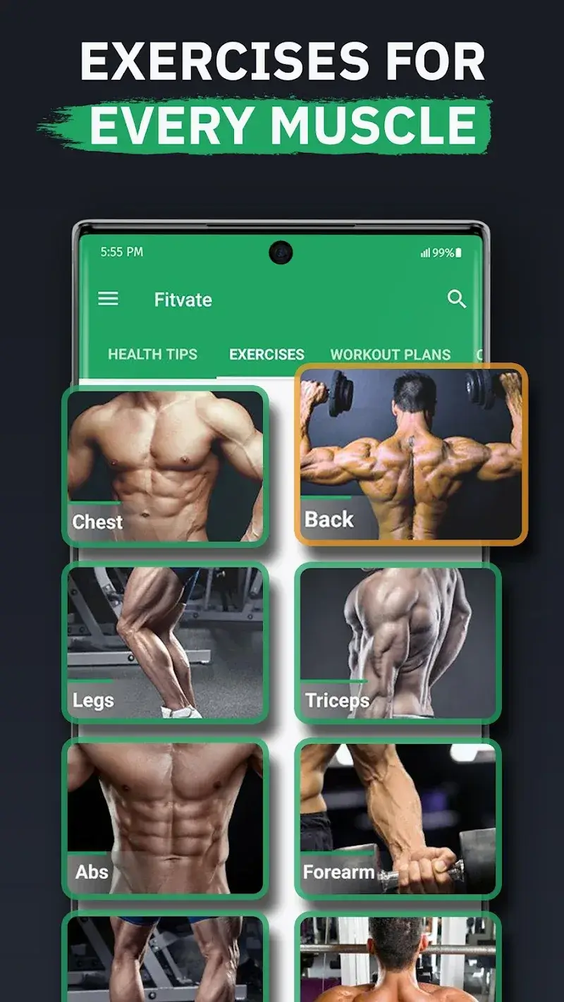 Fitvate - Gym & Home Workout - screenshot 5