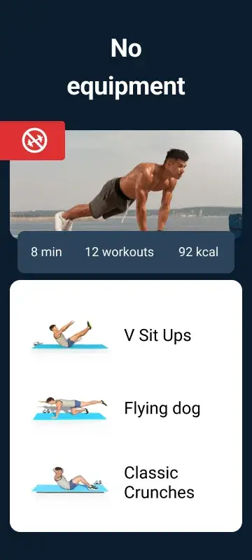 Home Workout Six Pack Abs - screenshot 4