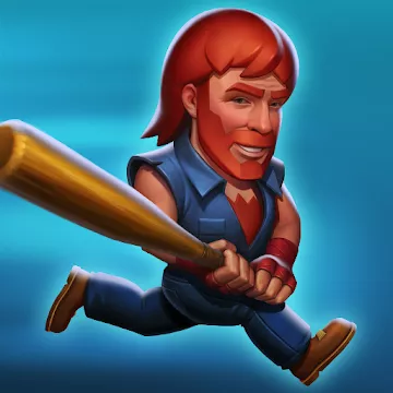 Nonstop Chuck Norris - RPG Offline Dungeon Crawler MOD APK icon