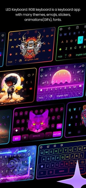 LED Keyboard APK - screenshot 1